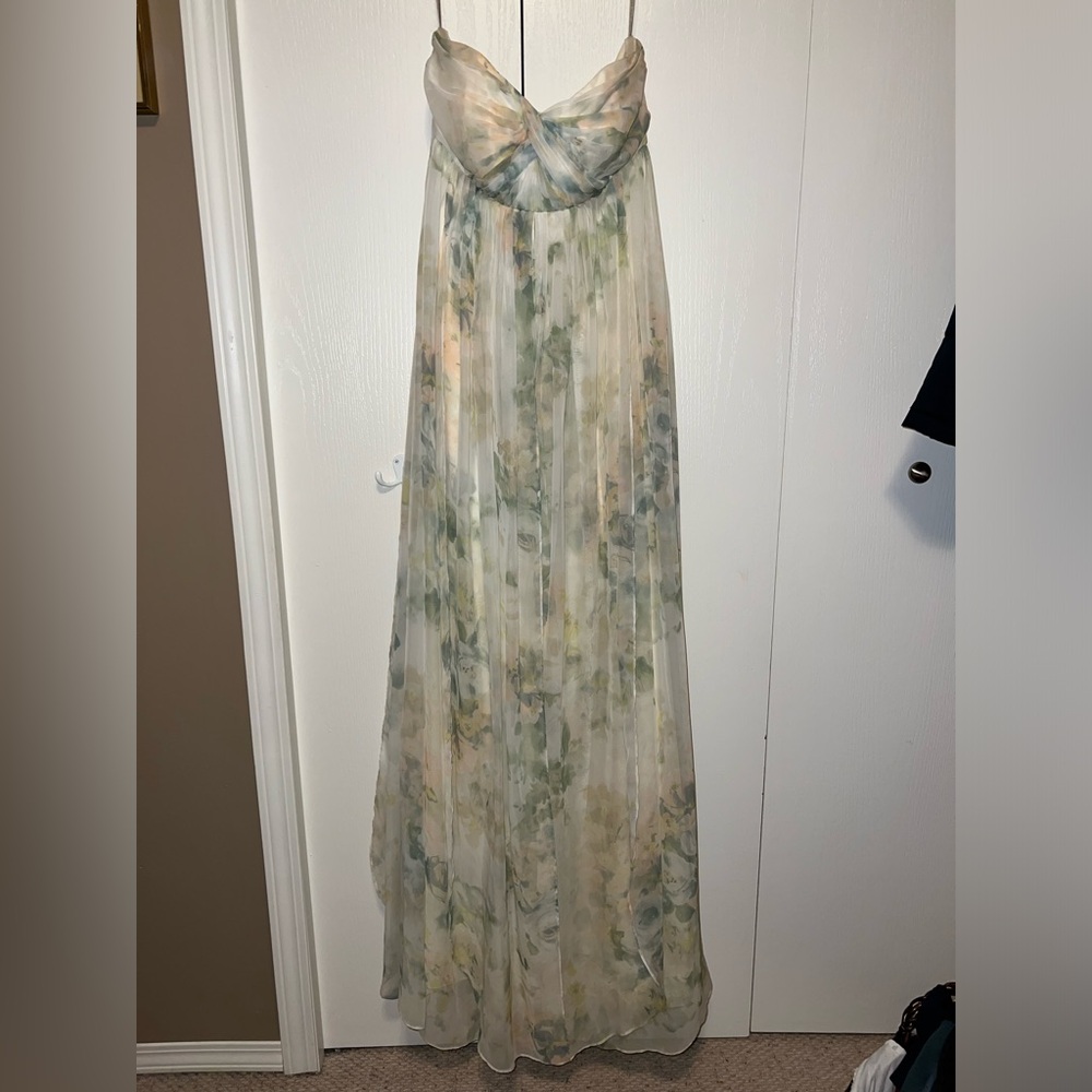 Jenny Yoo Annabelle Print Dress